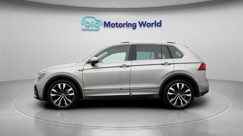 Used VW Tiguan R-line 150 HP (110 kW) 2020 Silver SUV