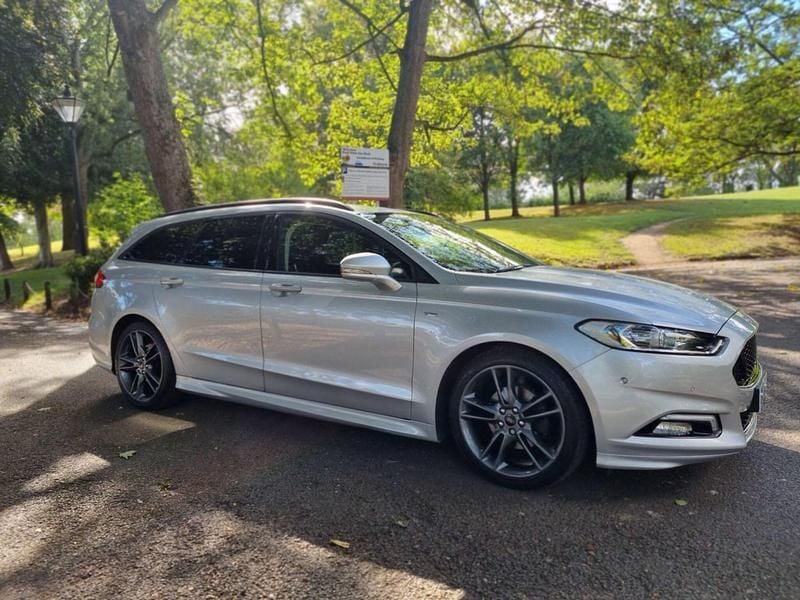 Silver Used 2017 Ford Mondeo ST-Line X Estate | £12,995 (Expensive) - Image 1/4