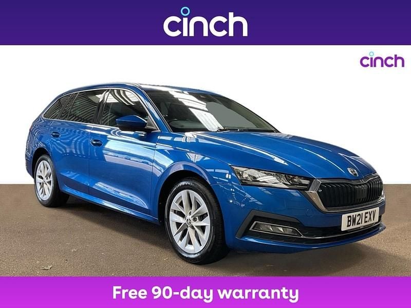 Blue Used 2021 Skoda Octavia SE L Estate | £15,649 (Fair price) - Image 1/3