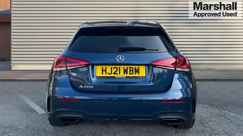 Used Mercedes A200 Exclusive 163 HP (119 kW) 2021 Blue