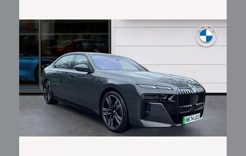 Grey Used 2025 BMW i7 M Sport Sedan | £82,995 - Image 1/4