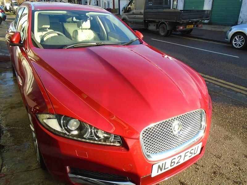 Used Jaguar XF Premium Luxury 2013 Red Estate