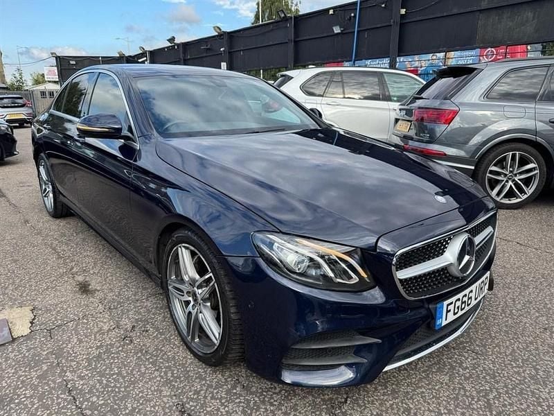 Blue Used 2016 Mercedes E220 AMG line Sedan | £12,399 (Super price) - Image 1/4