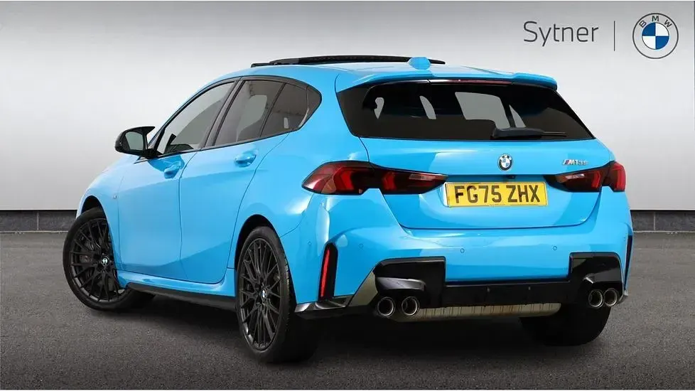 Used BMW M135 Comfort Edition 296 HP (217 kW) 2025 Blue Hatchback