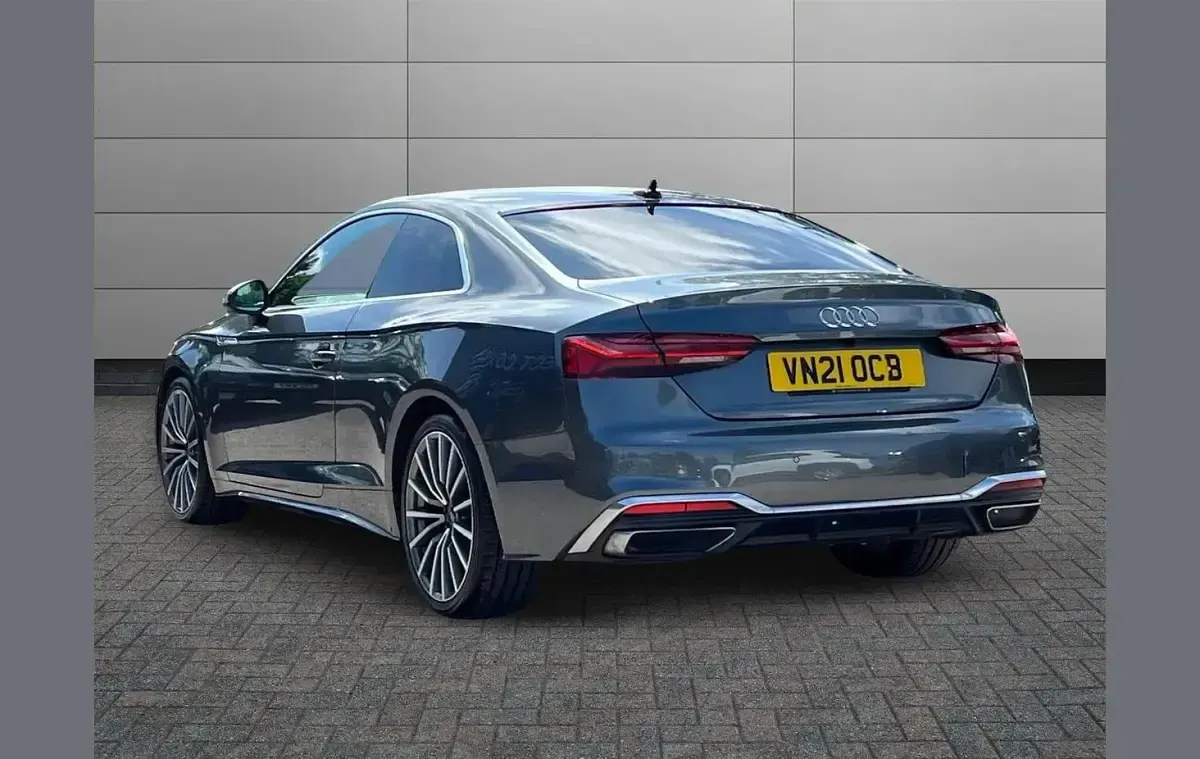 Used Audi A5 S-Line 161 HP (118 kW) 2021 Grey Coupe