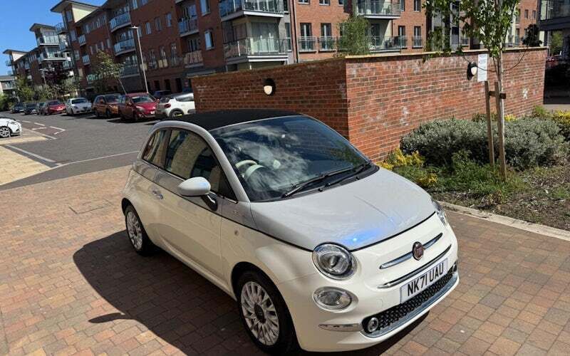 Used 2022 Fiat 500C Dolcevita Cabriolet | £9,489 (Fair price) - Image 1/4