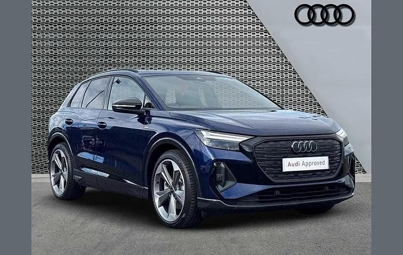 Used Audi Q4 e-tron Black Edition 210 kW (286 HP) 2025 Blue SUV