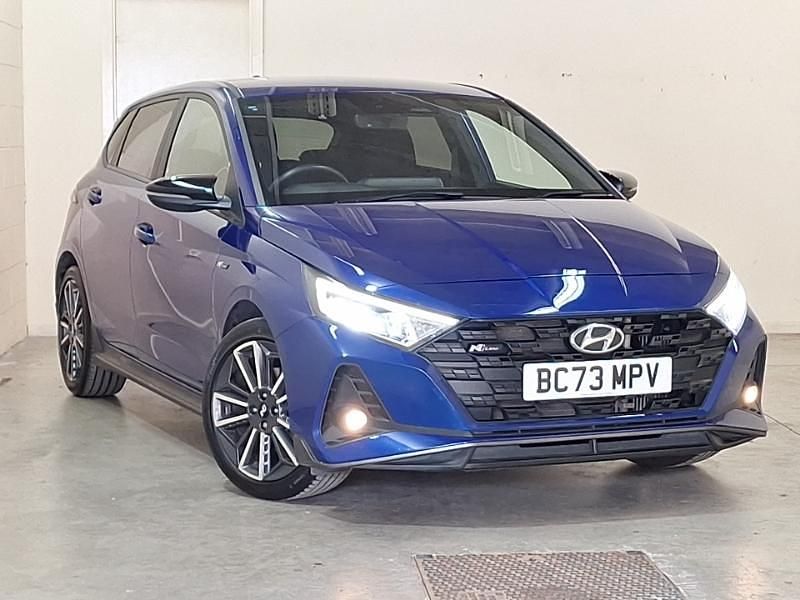 Blue Used 2024 Hyundai i20 N Line Hatchback | £17,998 (Fair price) - Image 1/4
