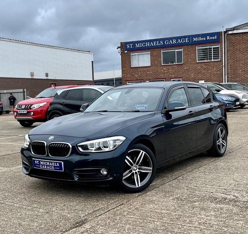 Blue Used 2015 BMW 116 Sport Line Hatchback | £11,495 (Fair price) - Image 1/4