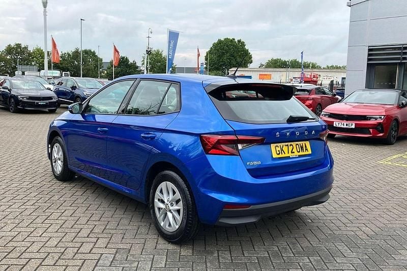 Blue Used 2022 Skoda Fabia Comfort Hatchback | £13,235 (Fair price) - Image 1/3