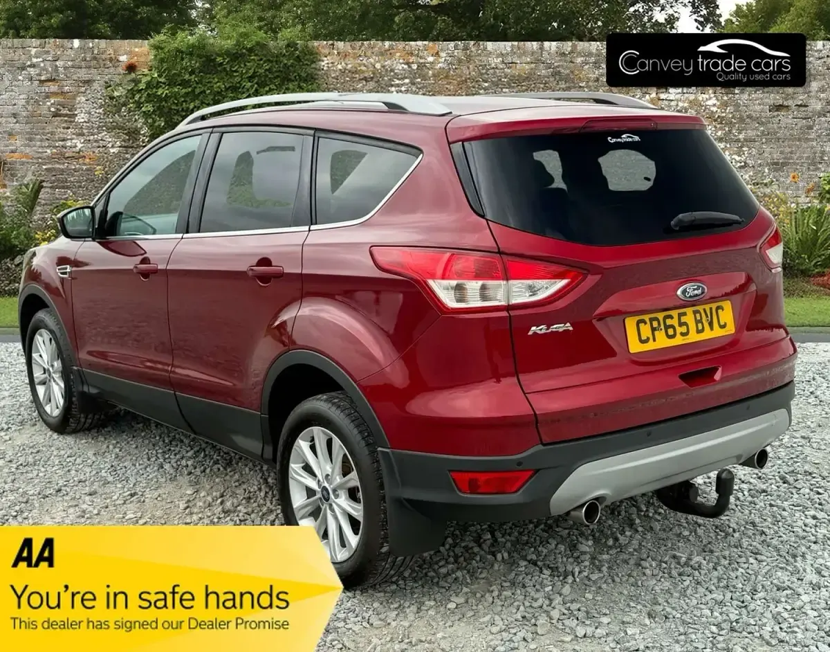 Used Ford Kuga Titanium 2015 Red SUV
