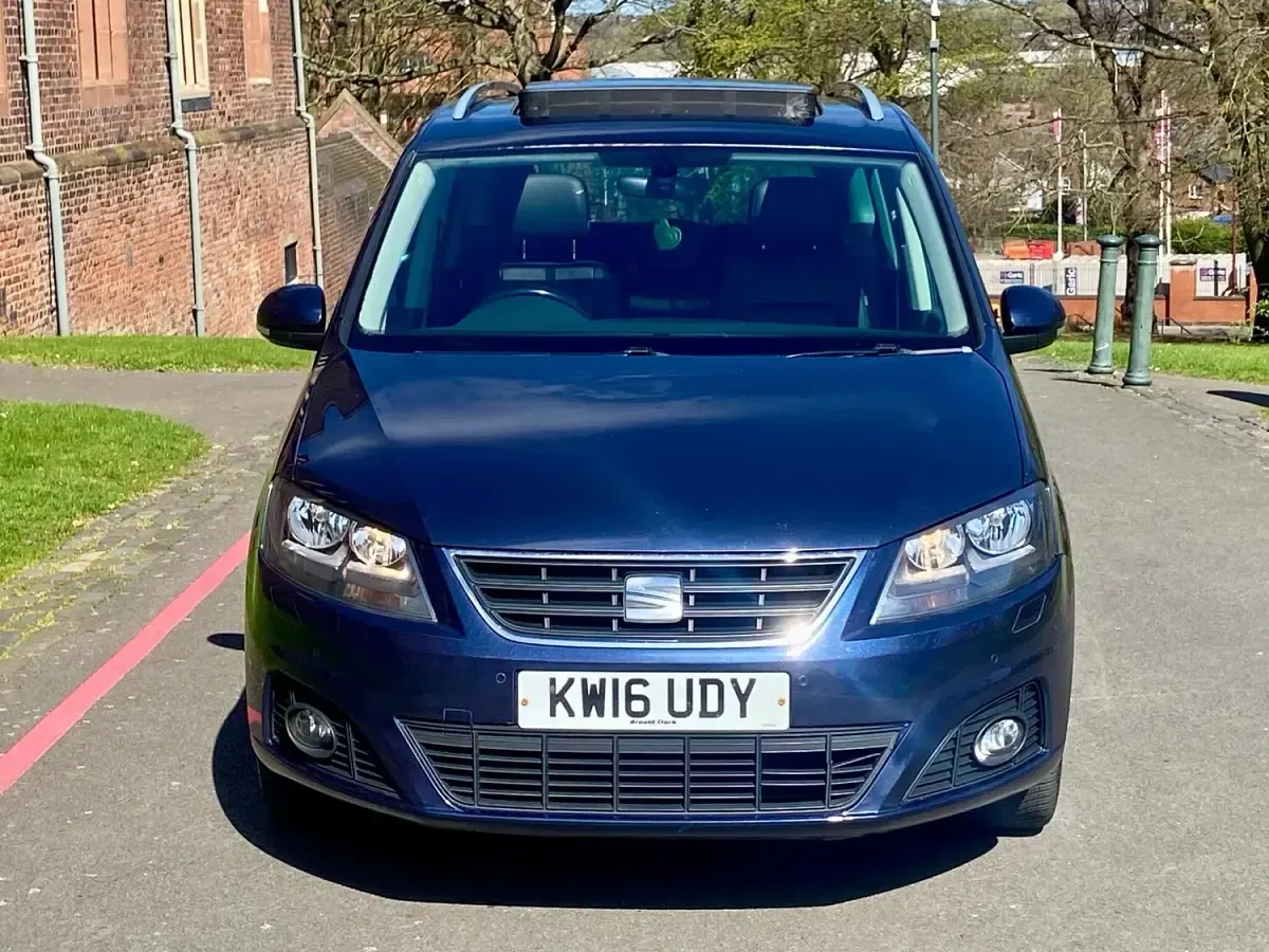 Used Seat Alhambra SE 184 HP (135 kW) 2016 Blue MPV