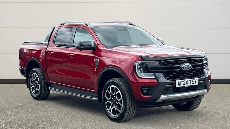 Red Used 2024 Ford Ranger Wildtrack Pickup | £29,995 (Super price) - Image 1/4