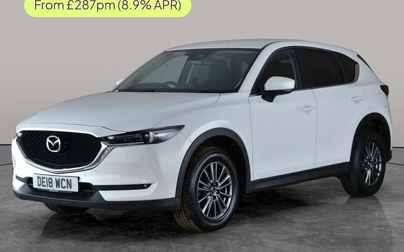 Used Mazda CX-5 150 HP (110 kW) 2018 White SUV