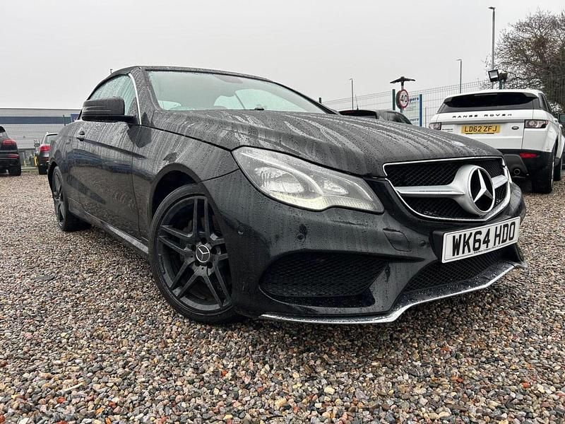 Used Mercedes E250 AMG 2014 Black Cabriolet