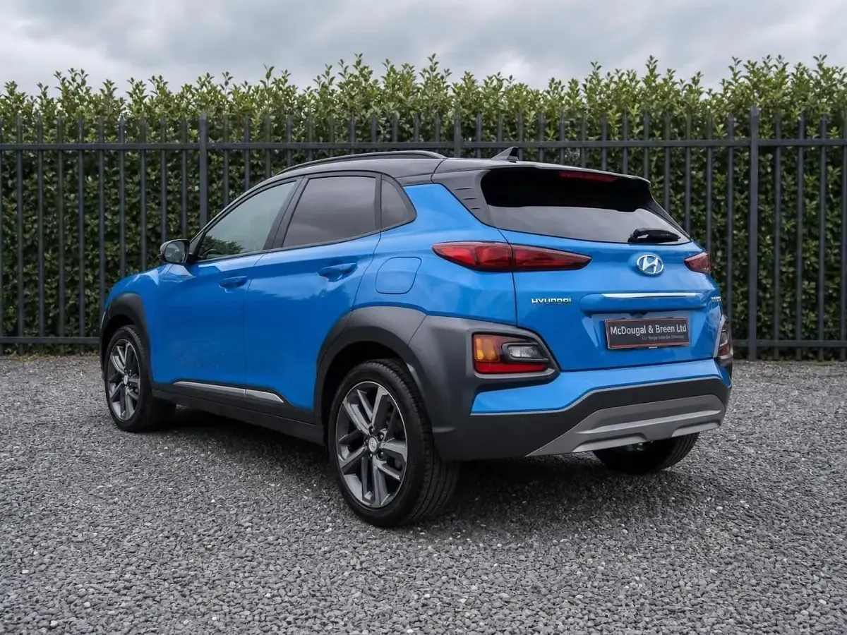 Used Hyundai Kona Premium 2018 Blue SUV