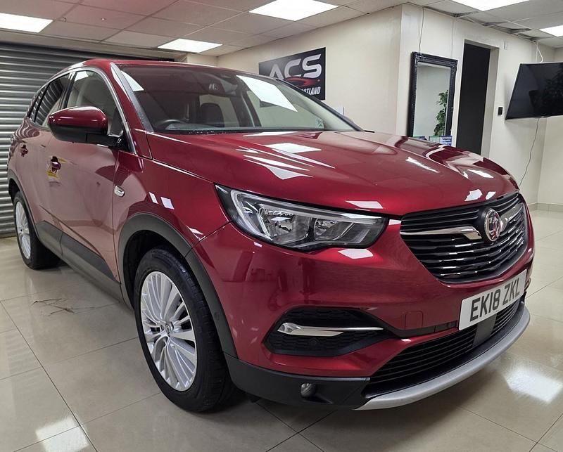 Red Used 2018 Vauxhall Grandland X SUV | £8,495 (Good price) - Image 1/4