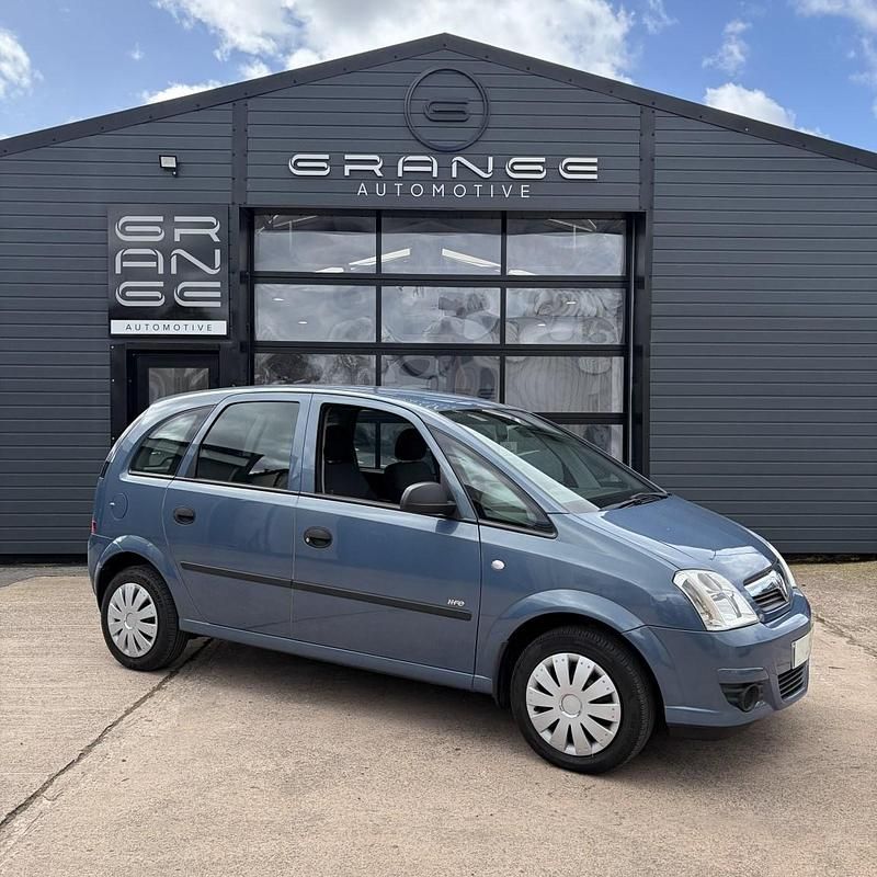 Used Vauxhall Meriva 104 HP (76 kW) 2008 Blue MPV
