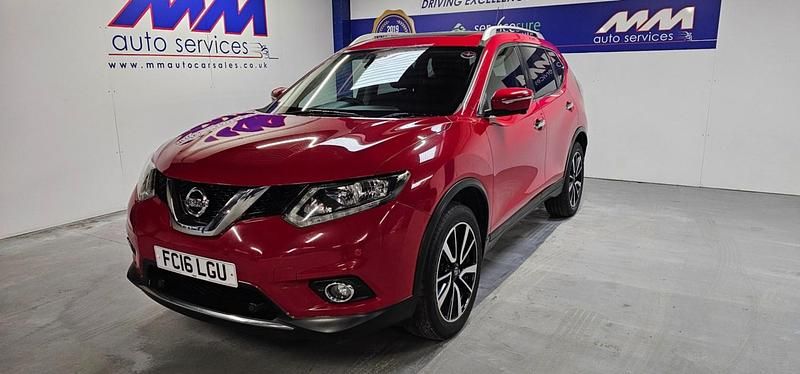 Red Used 2016 Nissan X-Trail N-TEC SUV | £11,595 (Fair price) - Image 1/4