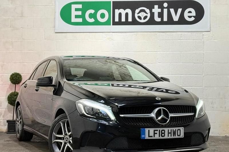 Used Mercedes A160 Sport Edition 102 HP (75 kW) 2018 Black Hatchback