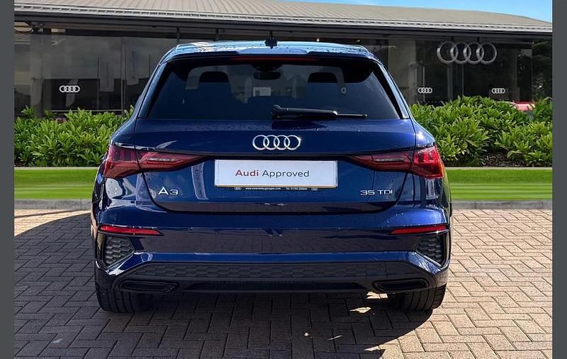 Used Audi A3 Comfort 150 HP (110 kW) 2022 Blue Sedan