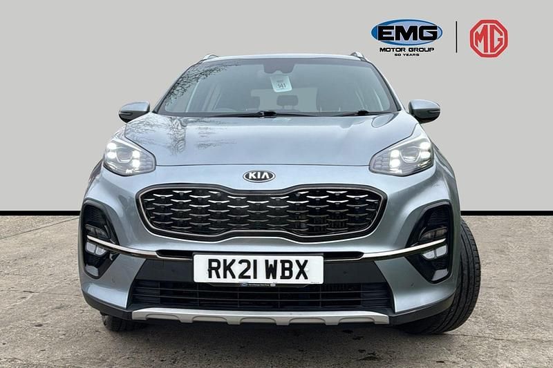 Used Kia Sportage GT-Line 174 HP (127 kW) 2021 Silver SUV