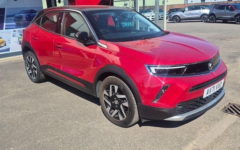 Used Vauxhall Mokka Elite 101 HP (74 kW) 2021 Red SUV