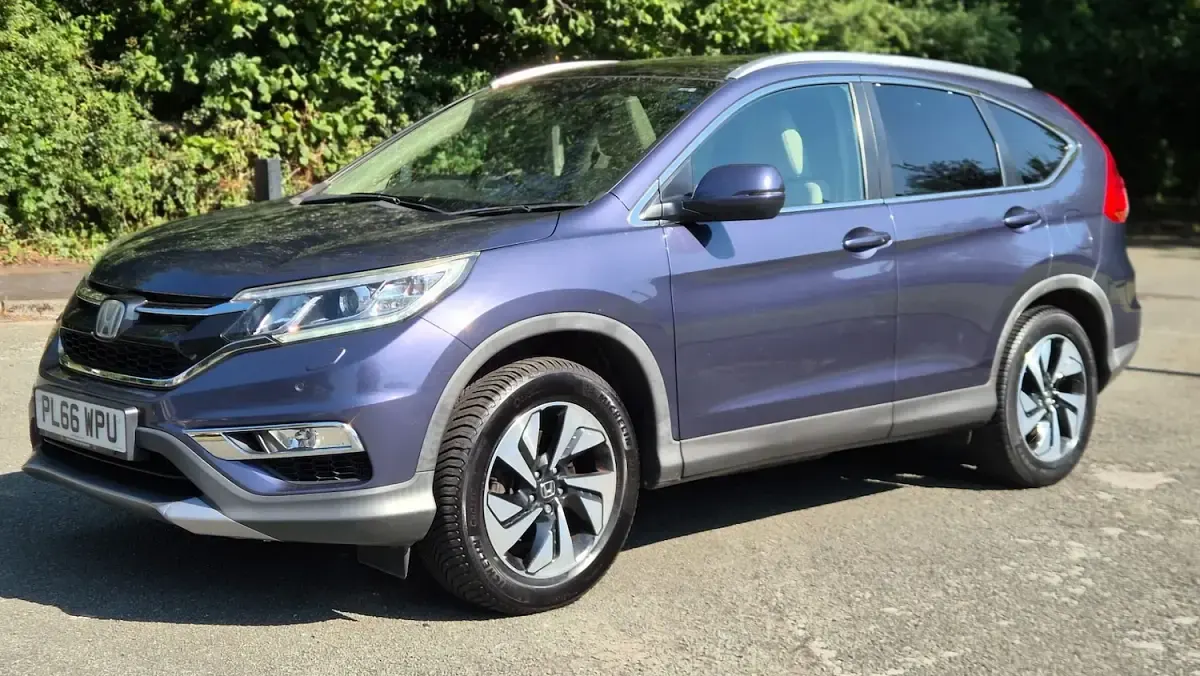 Used Honda CR-V EX 160 HP (117 kW) 2017 Blue SUV