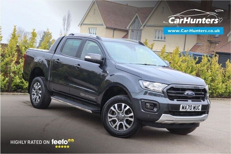 Grey Used 2020 Ford Ranger Wildtrack Pickup | £18,495 (Super price) - Image 1/4
