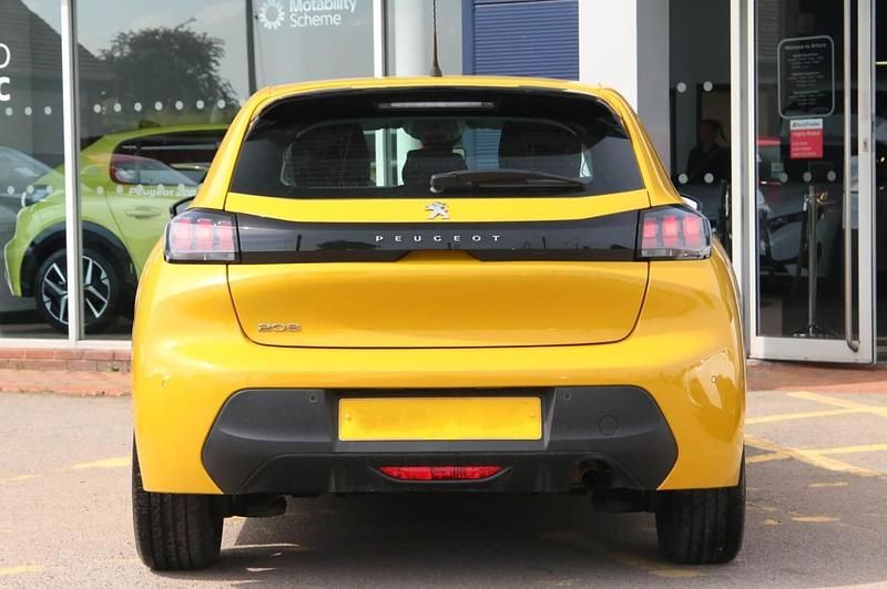 Yellow Used 2023 Peugeot 208 Active+ Hatchback | £13,705 (Fair price) - Image 1/3