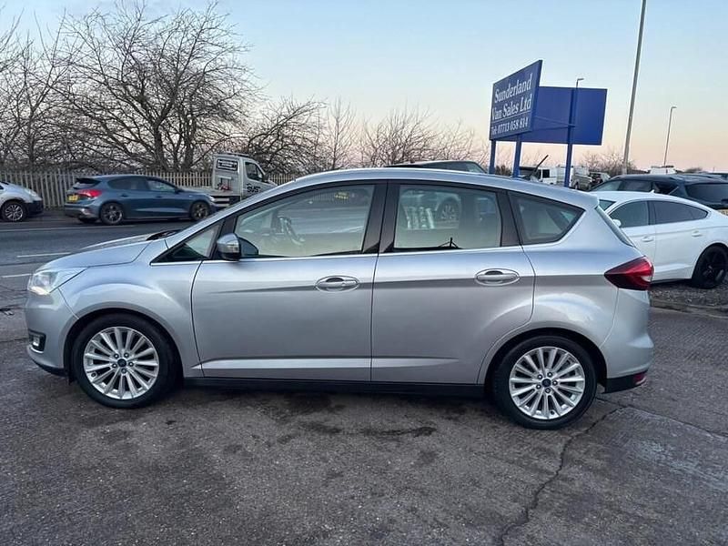 Used Ford C-MAX Titanium 120 HP (88 kW) 2017 Silver MPV