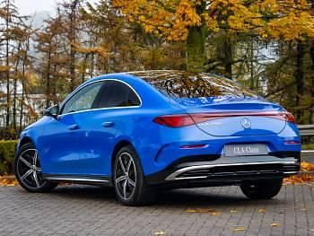 New Mercedes CLA 250+ AMG line 200 kW (272 HP) 2025 Blue Sedan