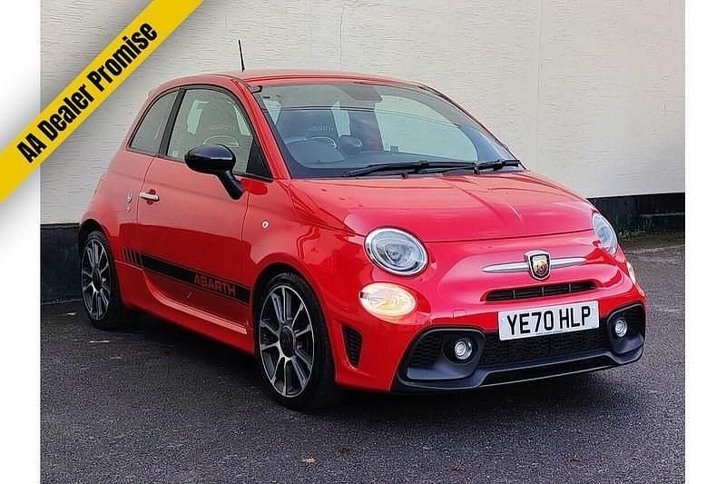 Used Abarth 595 70th Anniversary 165 HP (121 kW) 2020 Red Hatchback