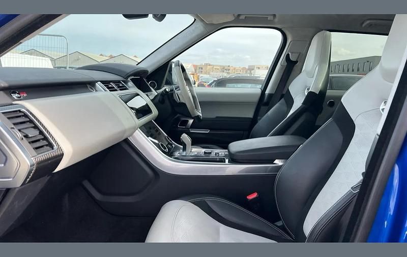 Used Land Rover Range Rover Sport SVR 575 HP (422 kW) 2019 Blue SUV