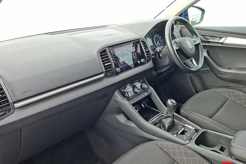 Used Skoda Karoq SE 115 HP (84 kW) 2020 Energy blue SUV