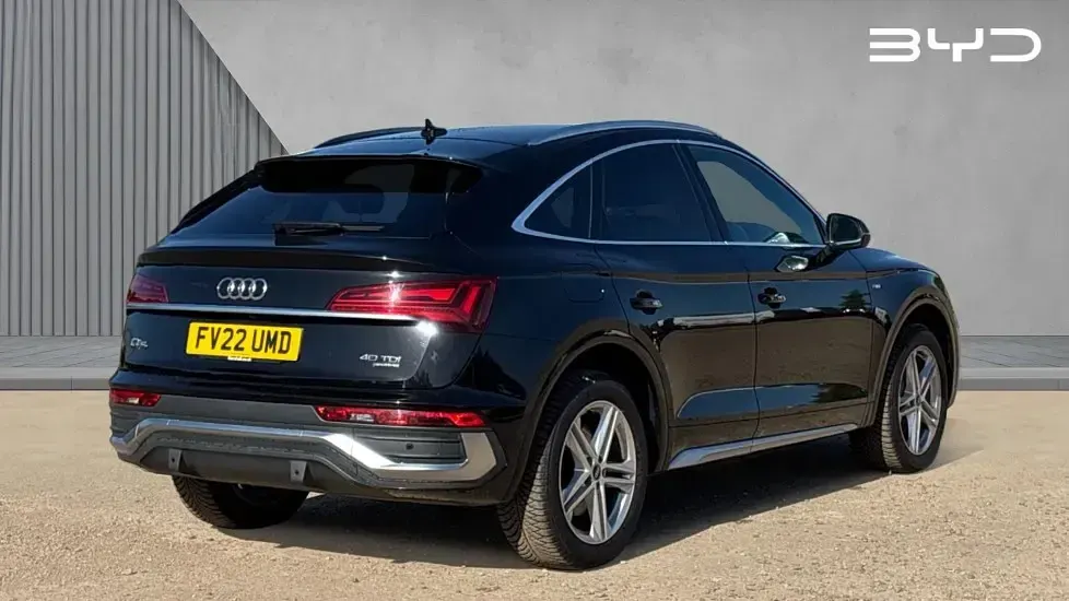 Used Audi Q5 S-Line 204 HP (150 kW) 2022 Black SUV