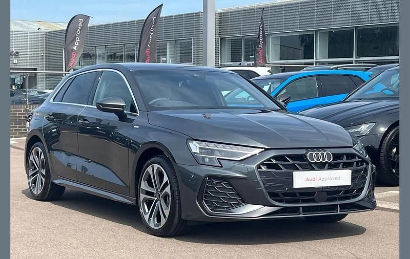 Grey Used 2025 Audi A3 S-Line Hatchback | £29,098 (Expensive) - Image 1/4