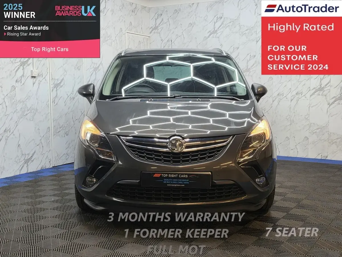 Used Vauxhall Zafira SRi 2015 Grey MPV