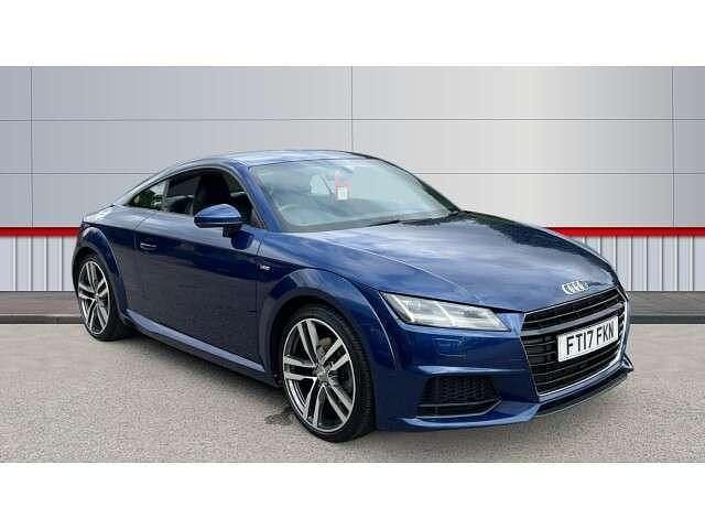 Blue Used 2017 Audi TT S-Line Coupe | £13,749 (Good price) - Image 1/4