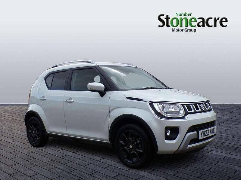 White Used 2022 Suzuki Ignis SZ5 Hatchback | £14,295 (Fair price) - Image 1/4