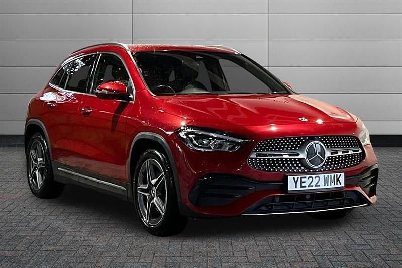 Patagonia red Used 2022 Mercedes 200 AMG Line Premium Hatchback | £25,250 (Fair price) - Image 1/4