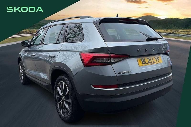 Used Skoda Kodiaq SE Drive 147 HP (108 kW) 2021 Grey SUV