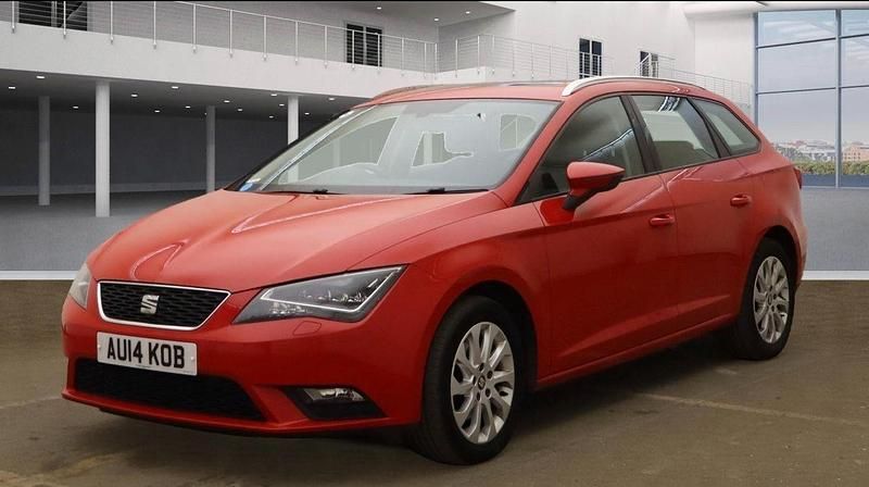 Red Used 2014 Seat Leon SE Estate | £6,295 (A bit pricey) - Image 1/4