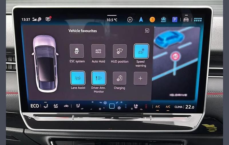 New VW ID.7 GTX 250 kW (340 HP) 2025 Red Hatchback