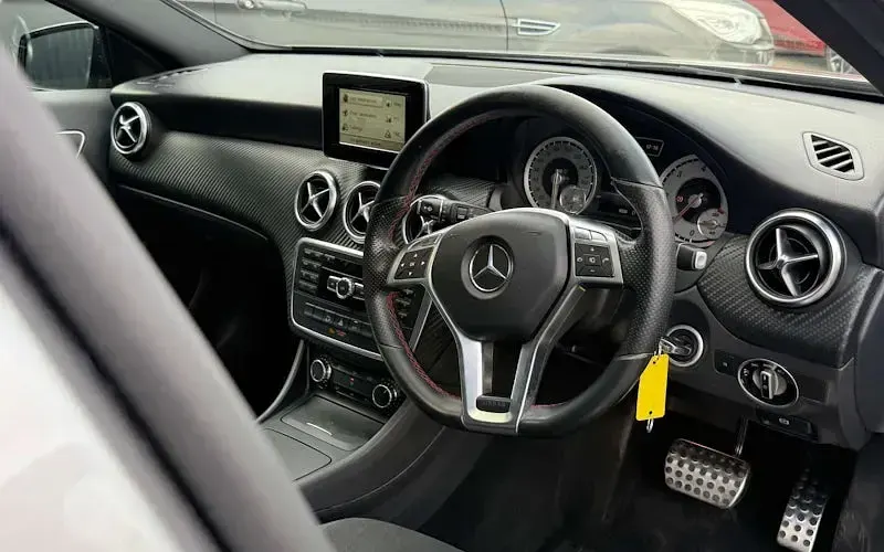 Used Mercedes A200 AMG 136 HP (100 kW) 2014 Grey Hatchback