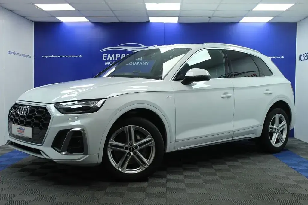 Used Audi Q5 S-Line 265 HP (194 kW) 2020 White SUV