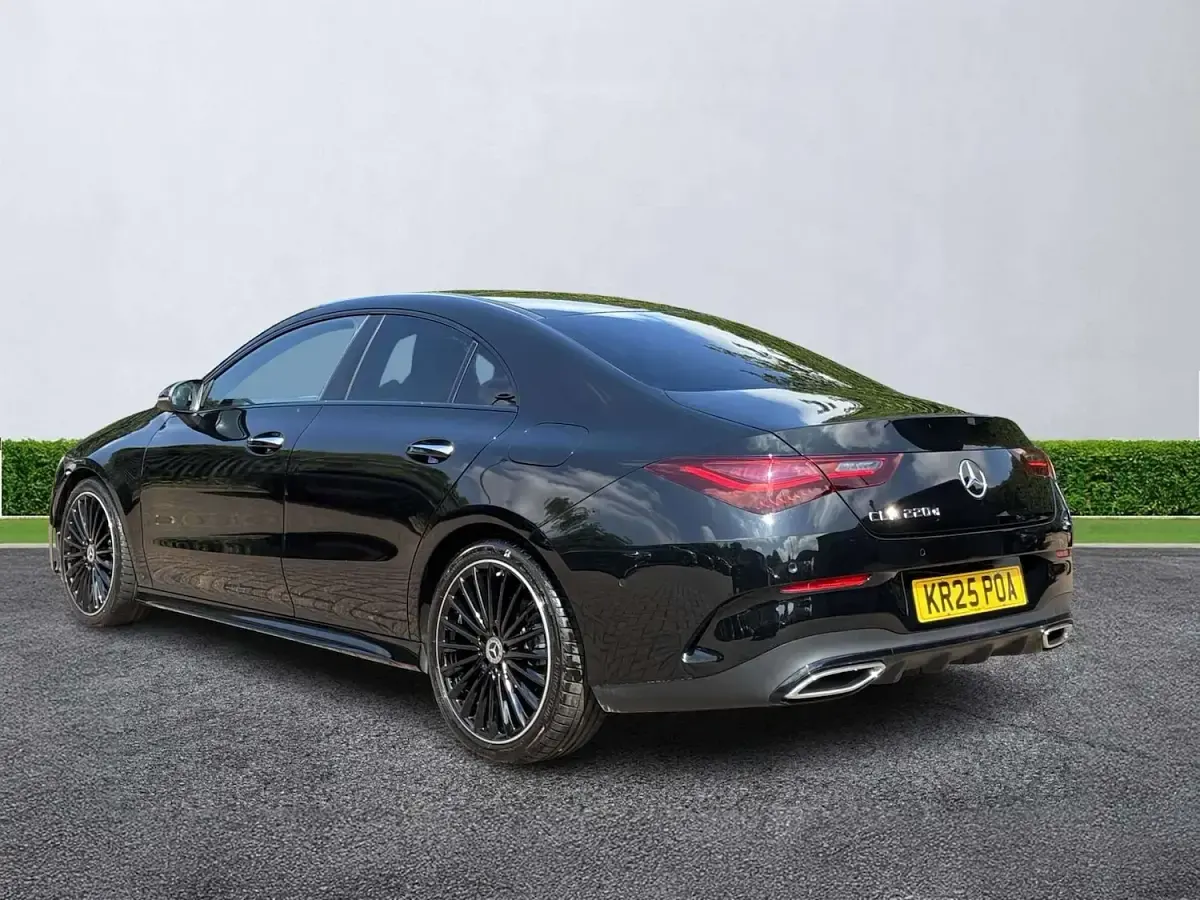 Used Mercedes CLA220 AMG Line Premium Plus 2025 Black Coupe