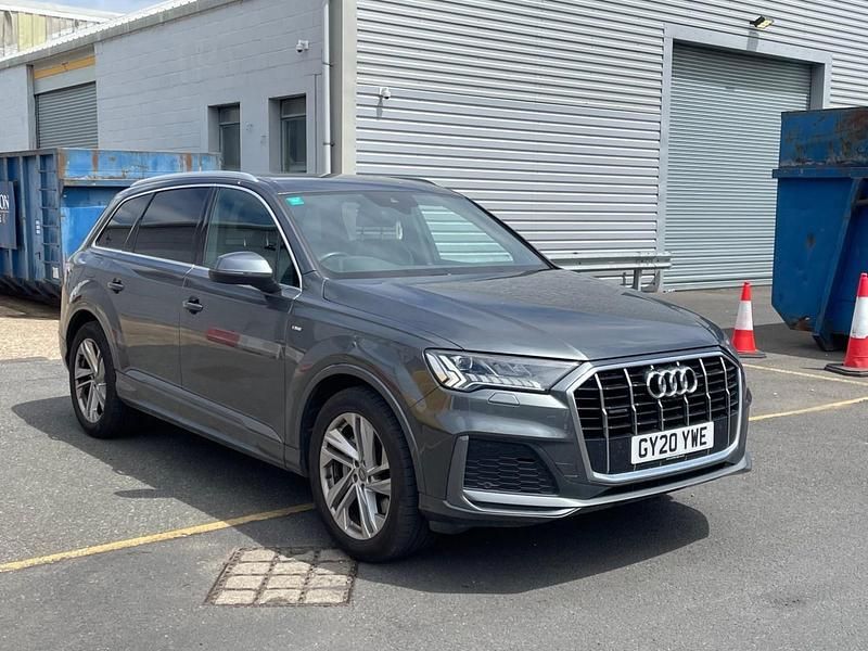 Grey Used 2020 Audi Q7 S-Line SUV | £34,999 (Fair price) - Image 1/4