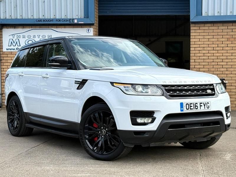 White Used 2016 Land Rover Range Rover Sport HSE Dynamic SUV | £16,495 (Good price) - Image 1/4