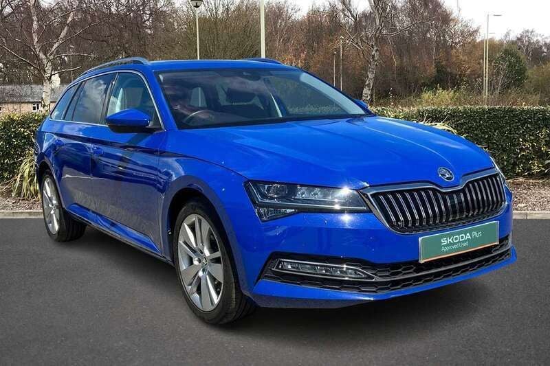 Blue Used 2021 Skoda Superb SE L Estate | £20,500 (Fair price) - Image 1/4